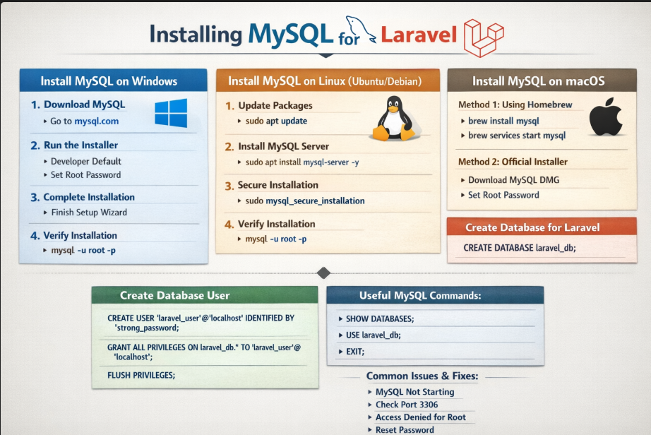 How to Install MySQL on Windows, Linux, and macOS
